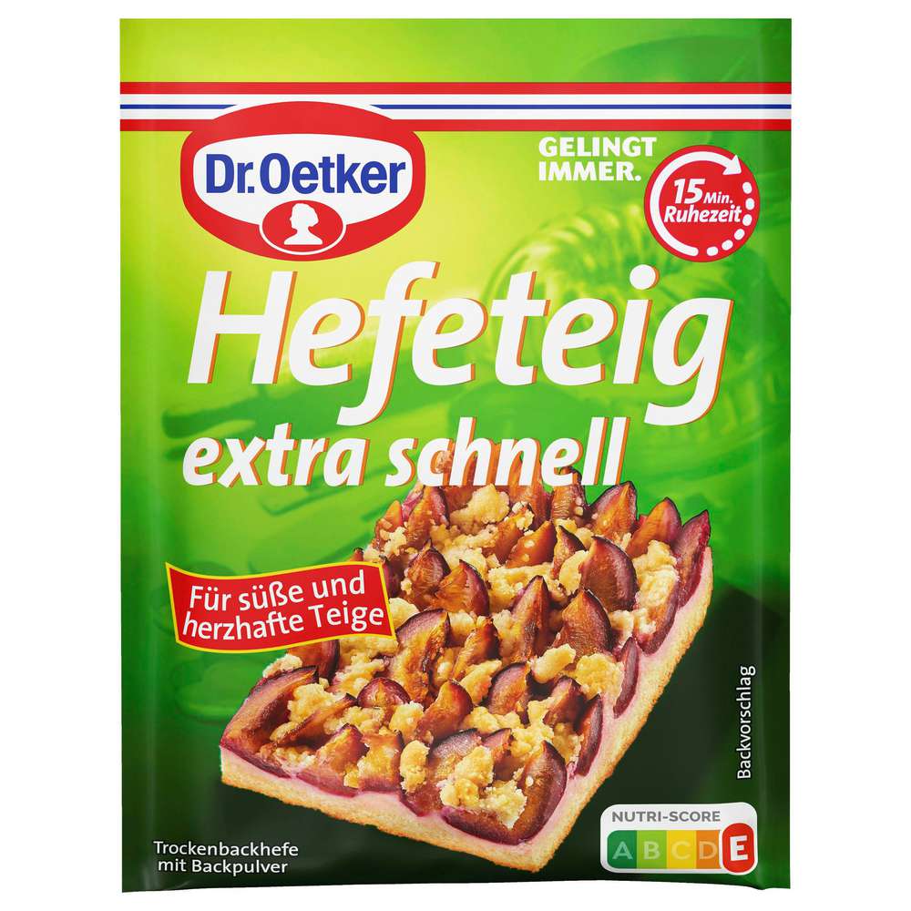 Produktabbildung Dr. Oetker Hefeteig Garant