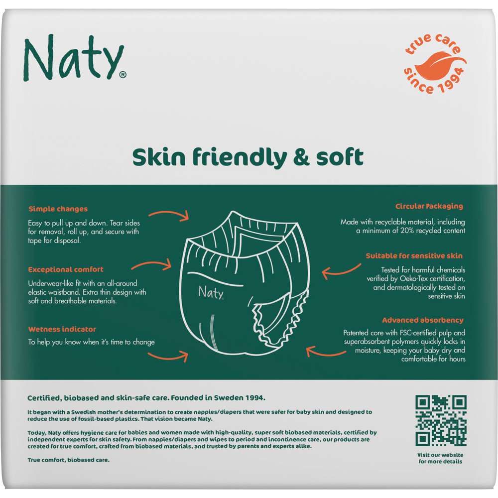 Produktabbildung Naty Eco Windeln 12-18kg, Gr. 5
