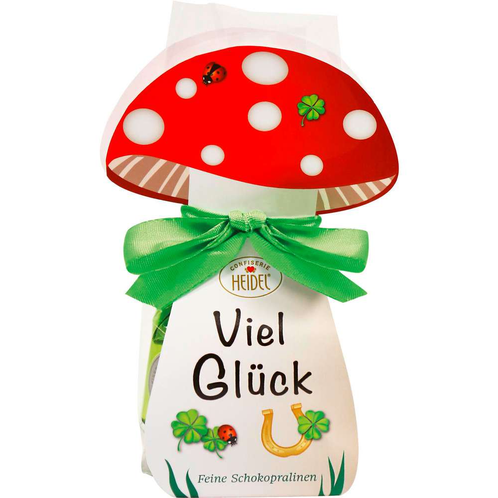 Produktabbildung Confiserie Heidel Schoko-Pralinen, Glückspilz