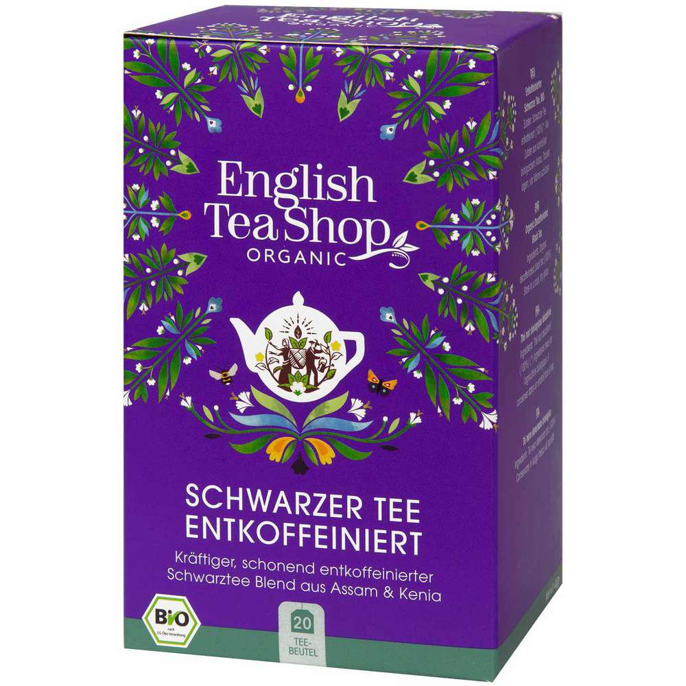 Produktabbildung English Tea Shop Bio Tee, Schwarzer Tee Entkoffeiniert
