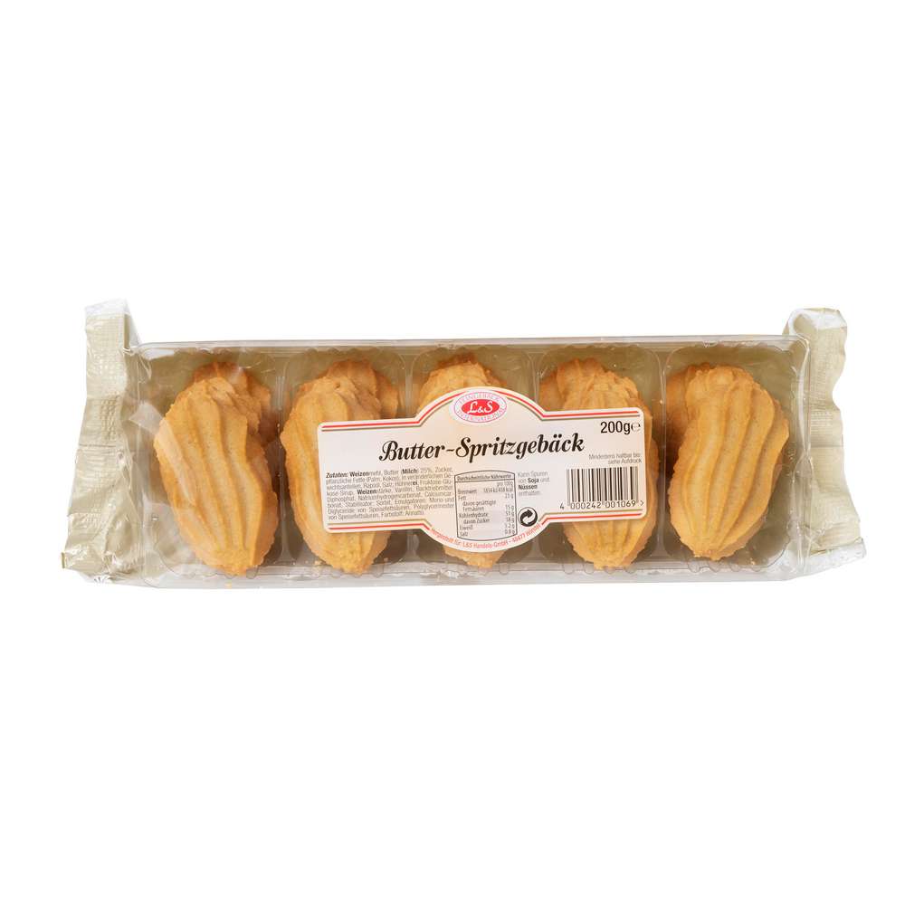 Produktabbildung L&S Butterspritzgebäck