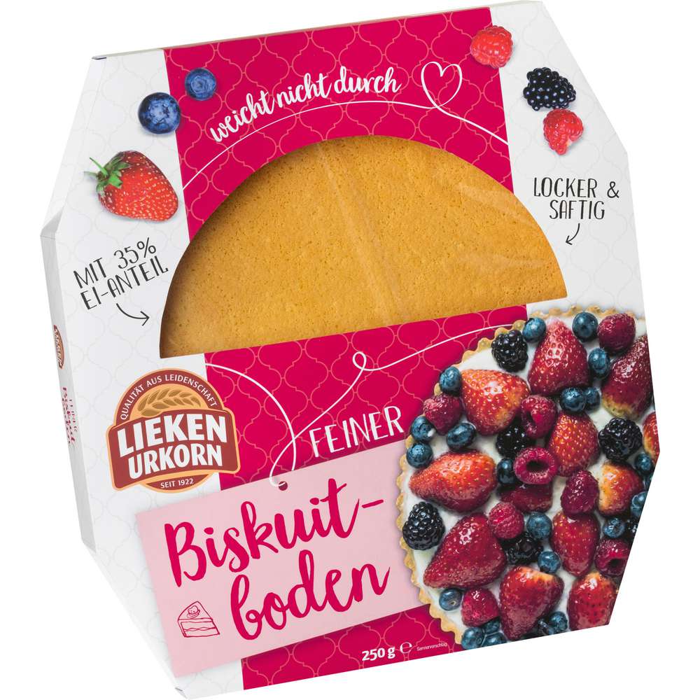 Produktabbildung Lieken Urkorn Feiner Biskuitboden