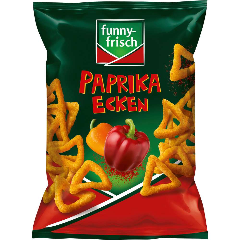 Produktabbildung funny-frisch Chips Paprika-Ecken, Pikant