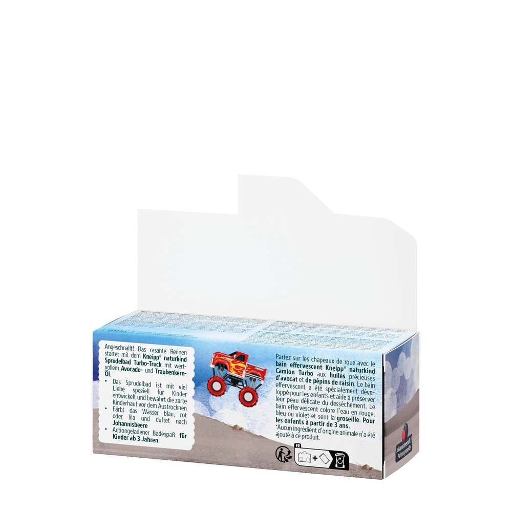 Produktabbildung Kneipp Naturkind Sprudelbad Turbo Truck