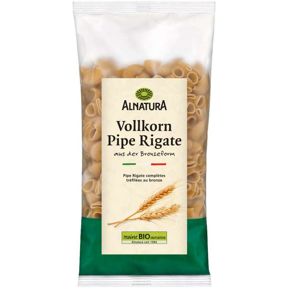 Produktabbildung Alnatura Nudeln Pipe Rigate Vollkorn
