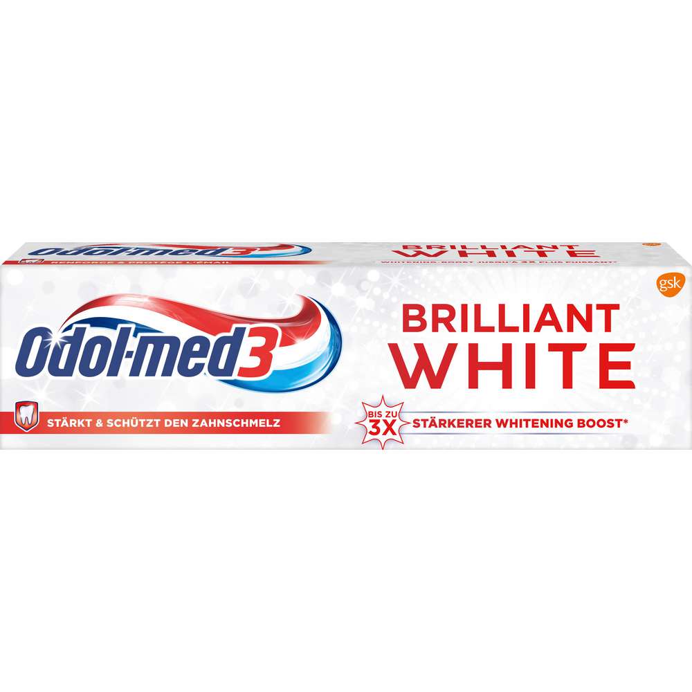 Produktabbildung Odol Med 3 Zahncreme Brilliant White