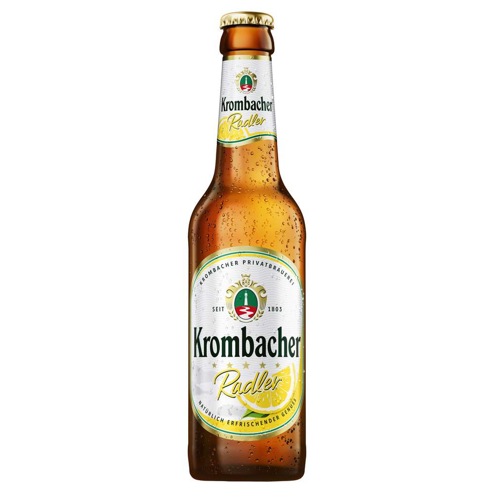 Produktabbildung Krombacher Biermischgetränk, Radler, 2,5 %