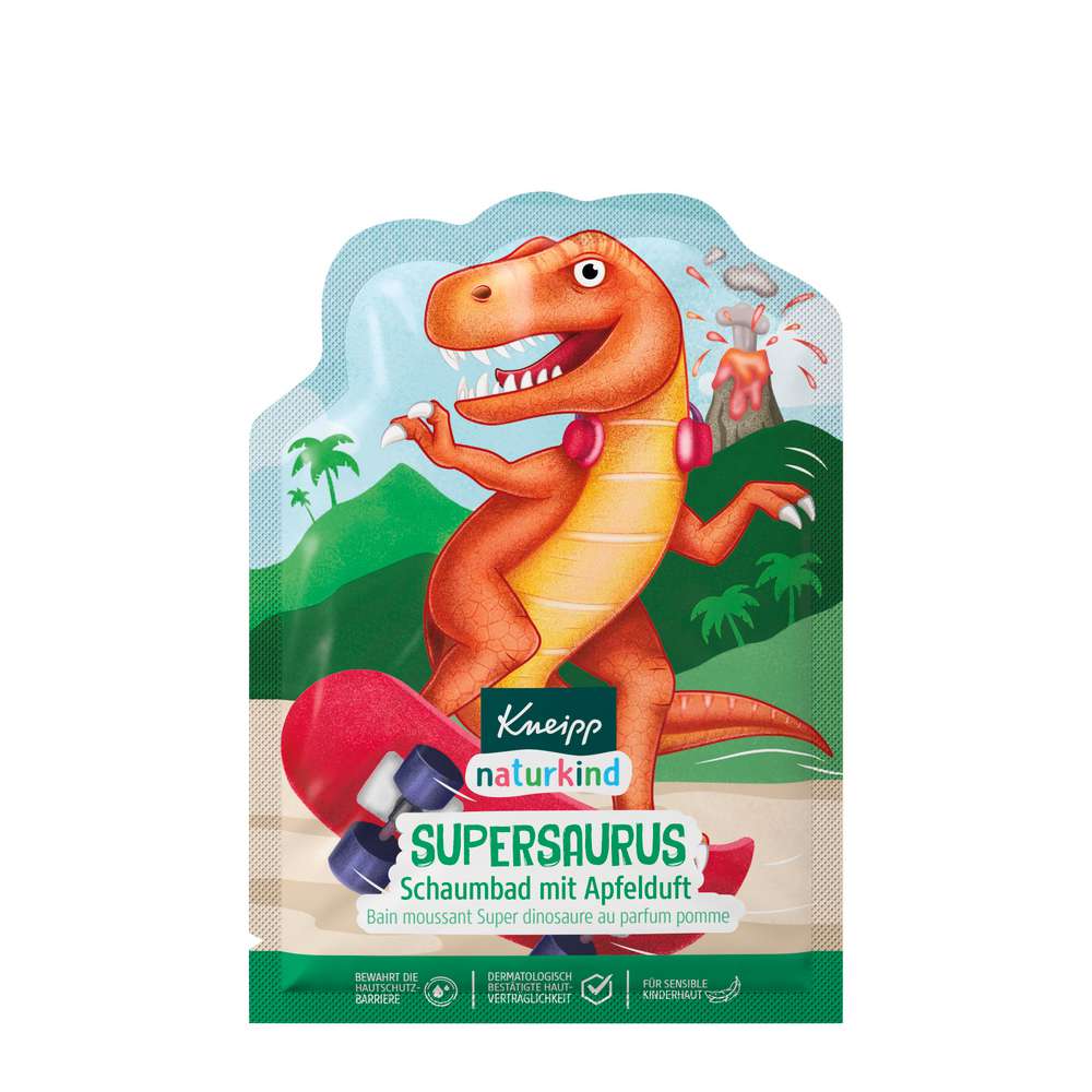 Produktabbildung Kneipp Naturkind Schaumbad, Supersaurus Apfel