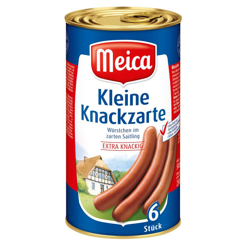 Produktabbildung Meica Würstchen Kleine Knackzarte