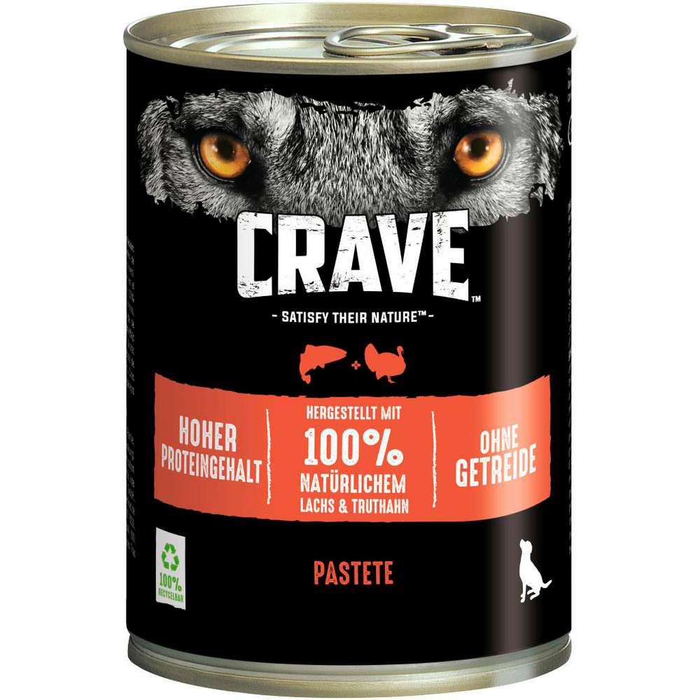Produktabbildung Crave Hunde-Nassfutter, Lachs/Truthahn
