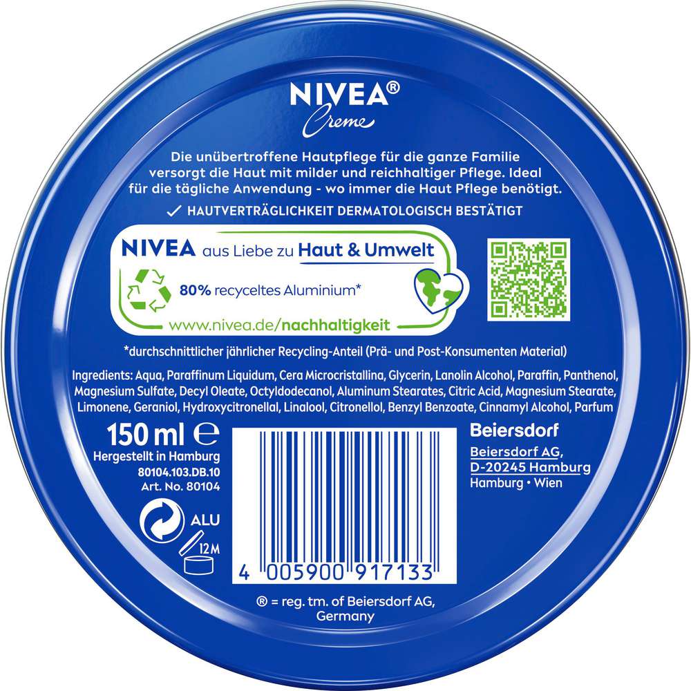 Produktabbildung Nivea Creme