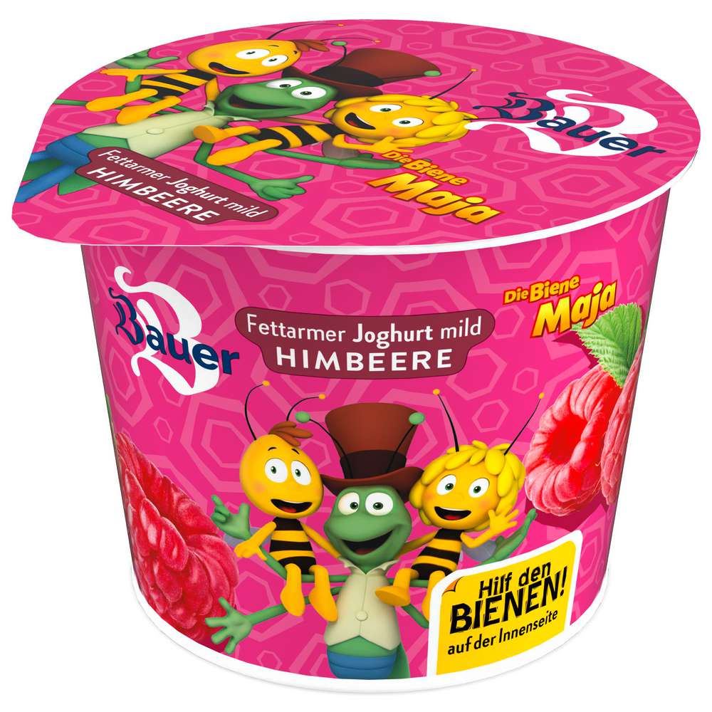 Produktabbildung Bauer Kinder Fruchtjoghurt, Himbeere