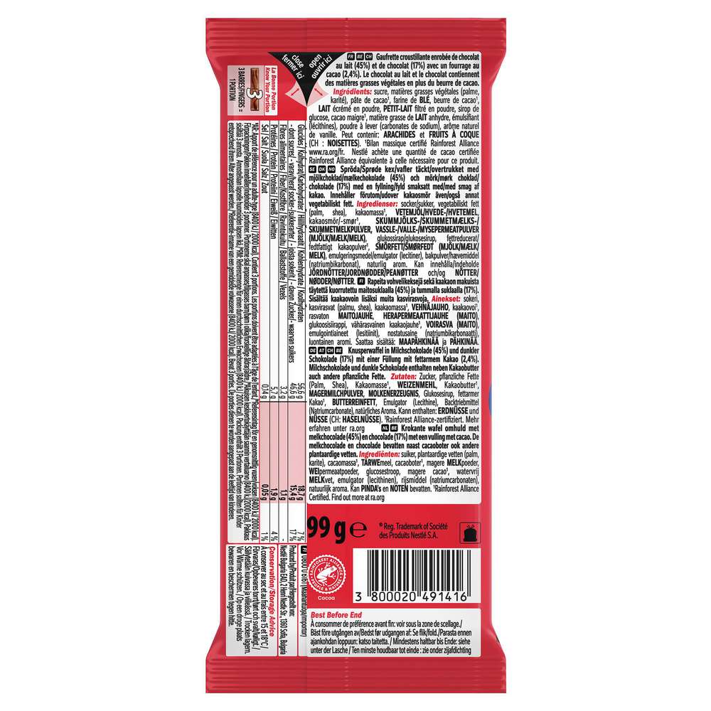 Produktabbildung Nestle Kit Kat Tablet Double Chocolate