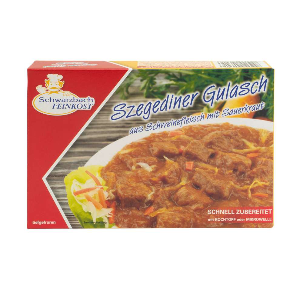 Produktabbildung Schwarzbach Feinkost Szegediner Gulasch
