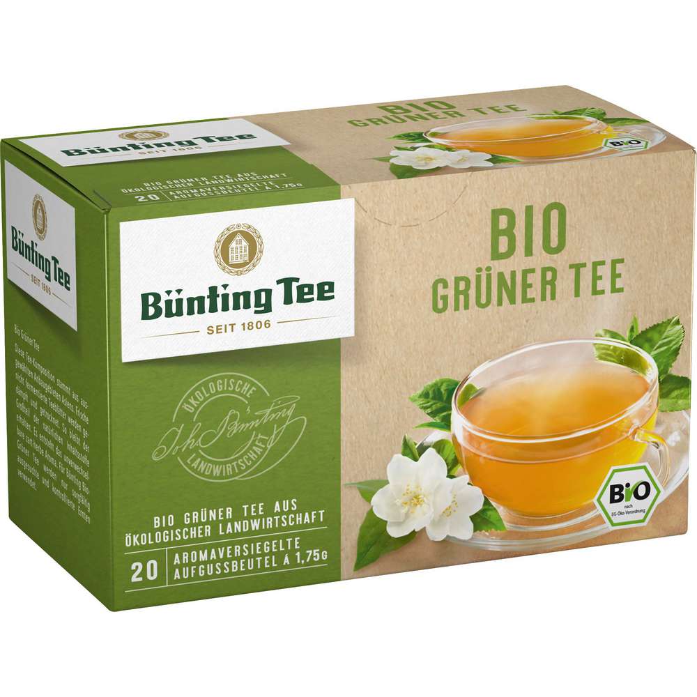 Produktabbildung Bünting Tee Bio Grüner Tee