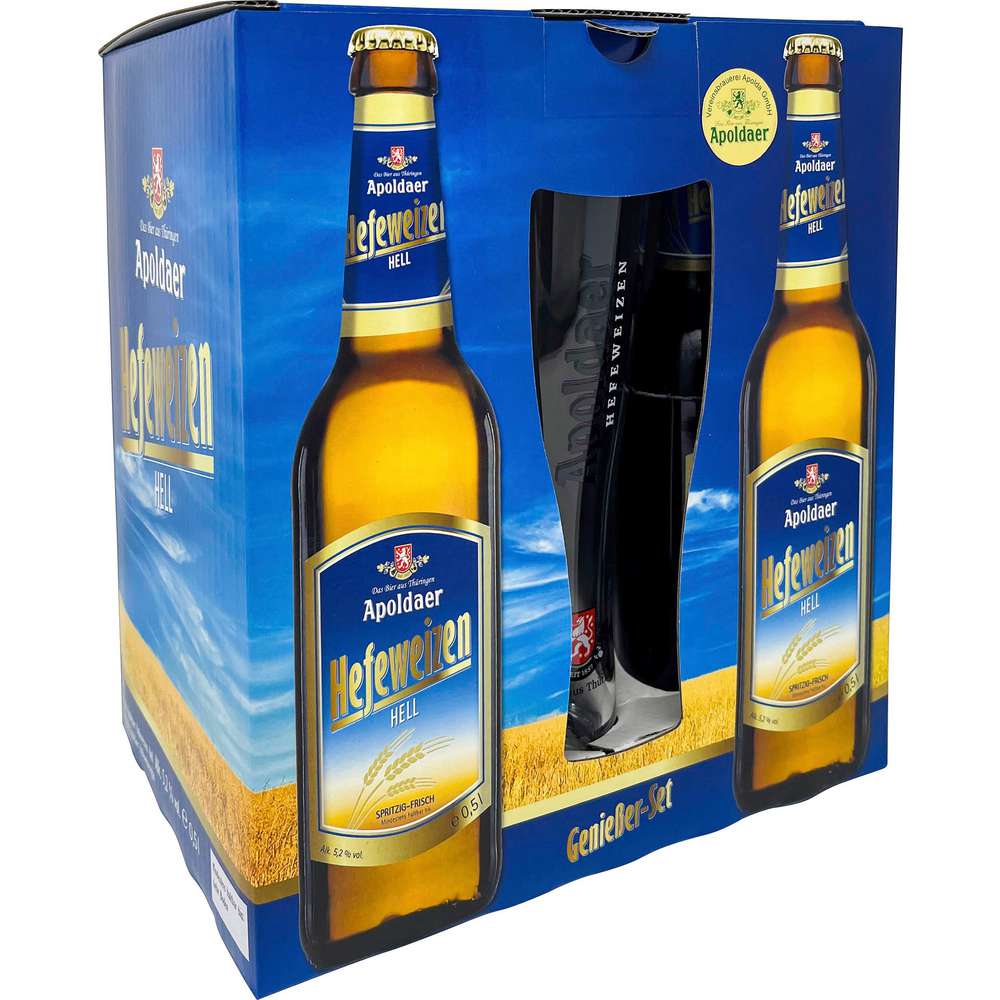 Produktabbildung Apoldaer Genießer-Set, Hefeweizen