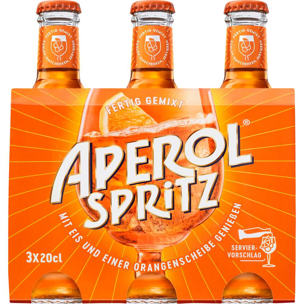 Produktabbildung Aperol Spritz, Fertig gemixt