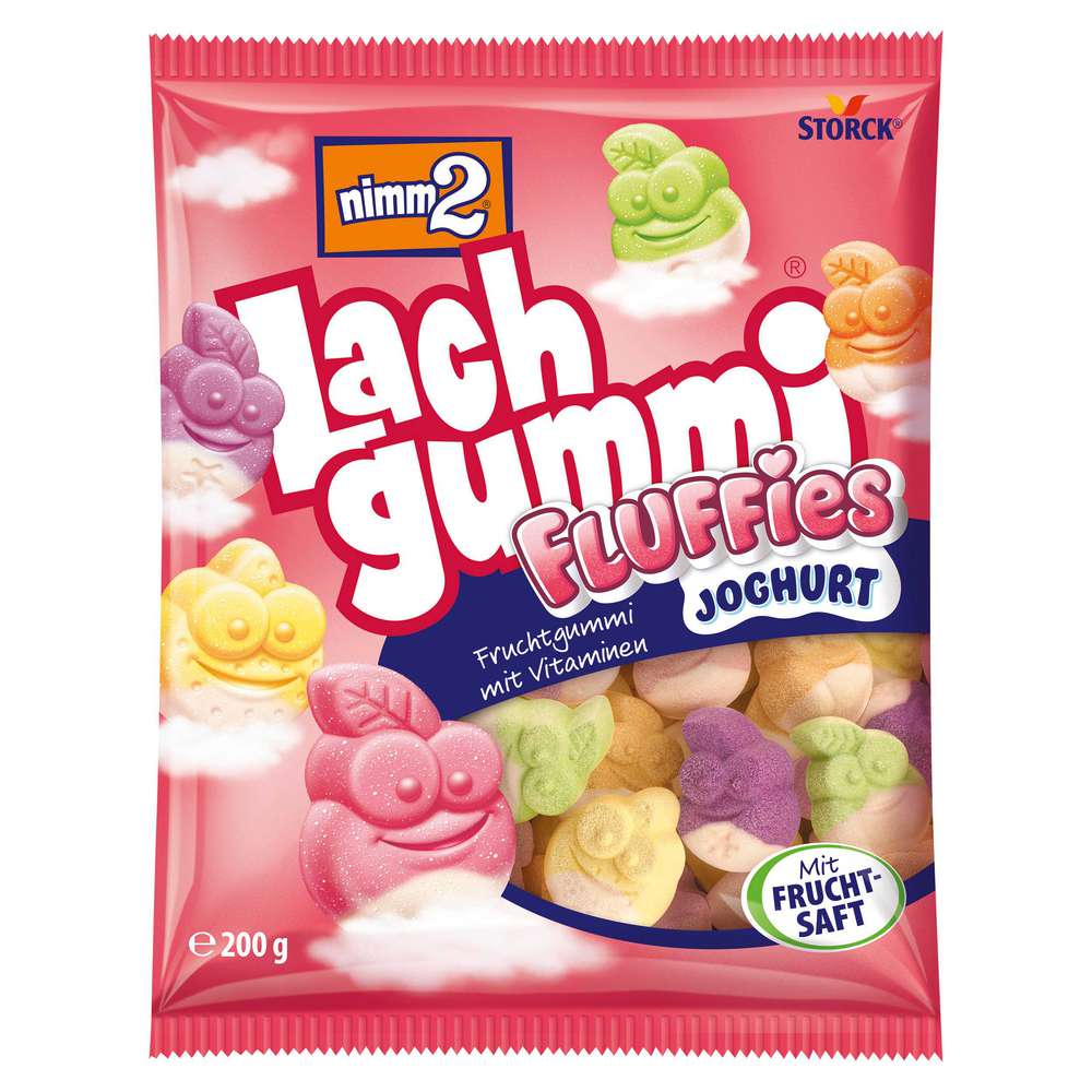 Produktabbildung Nimm2 Lachgummi Fluffies, Joghurt