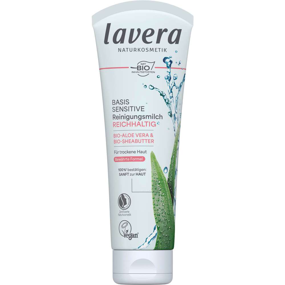 Produktabbildung lavera Reinigungsmilch, Basis Sensitiv