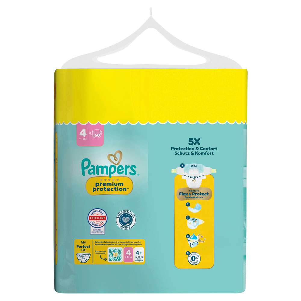 Produktabbildung Pampers Windeln Premium Protection Gr.4 Maxi 9-14kg