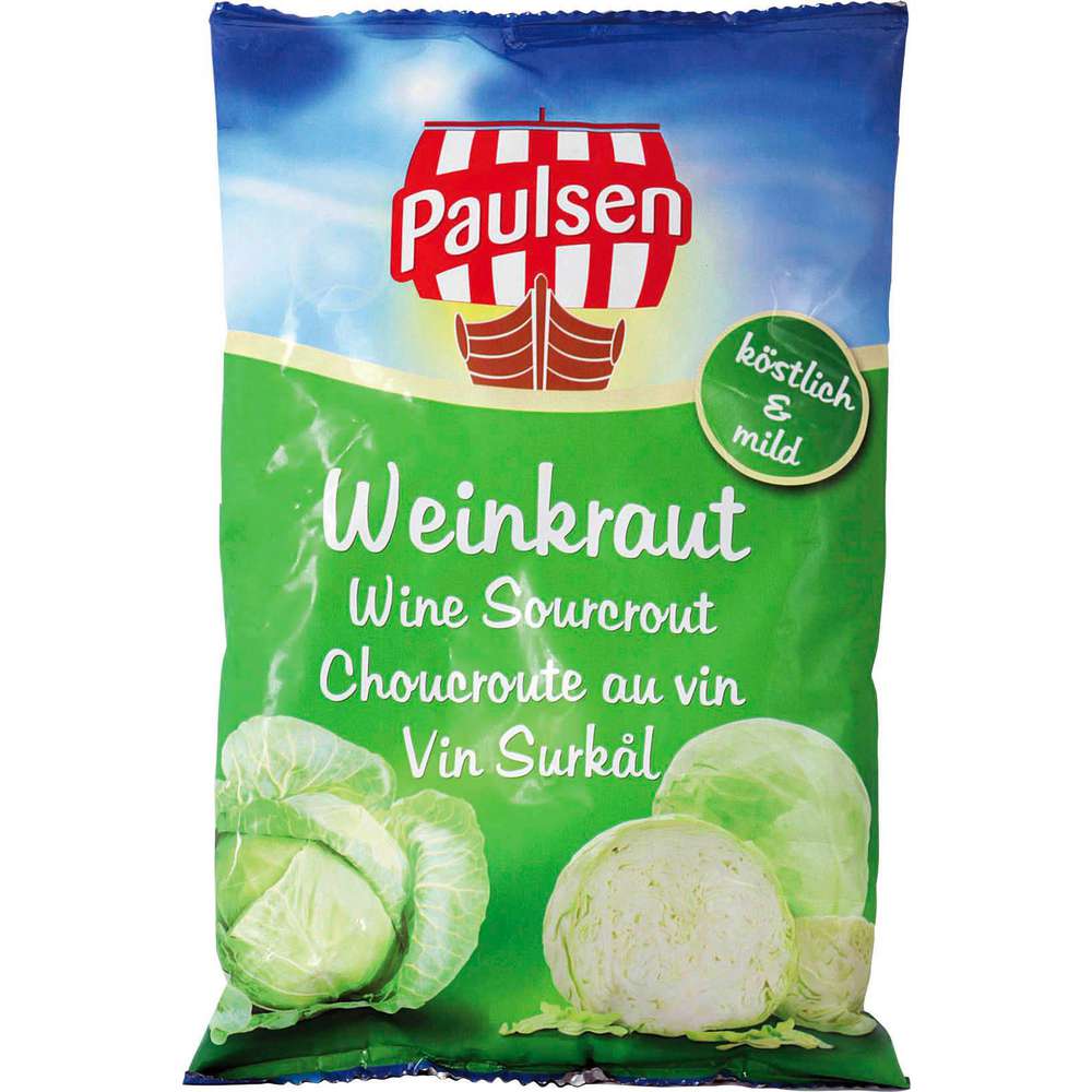 Produktabbildung Paulsen Weinsauerkraut