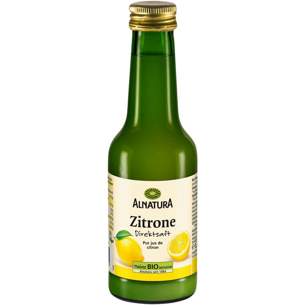 Produktabbildung Alnatura Bio Zitronensaft