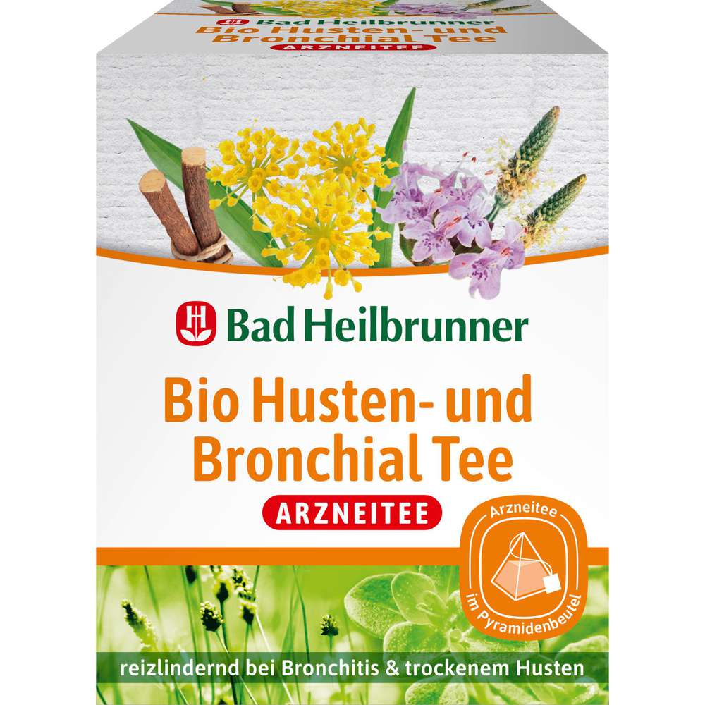 Produktabbildung Bad Heilbrunner Bio Husten- und Bronchial Tee