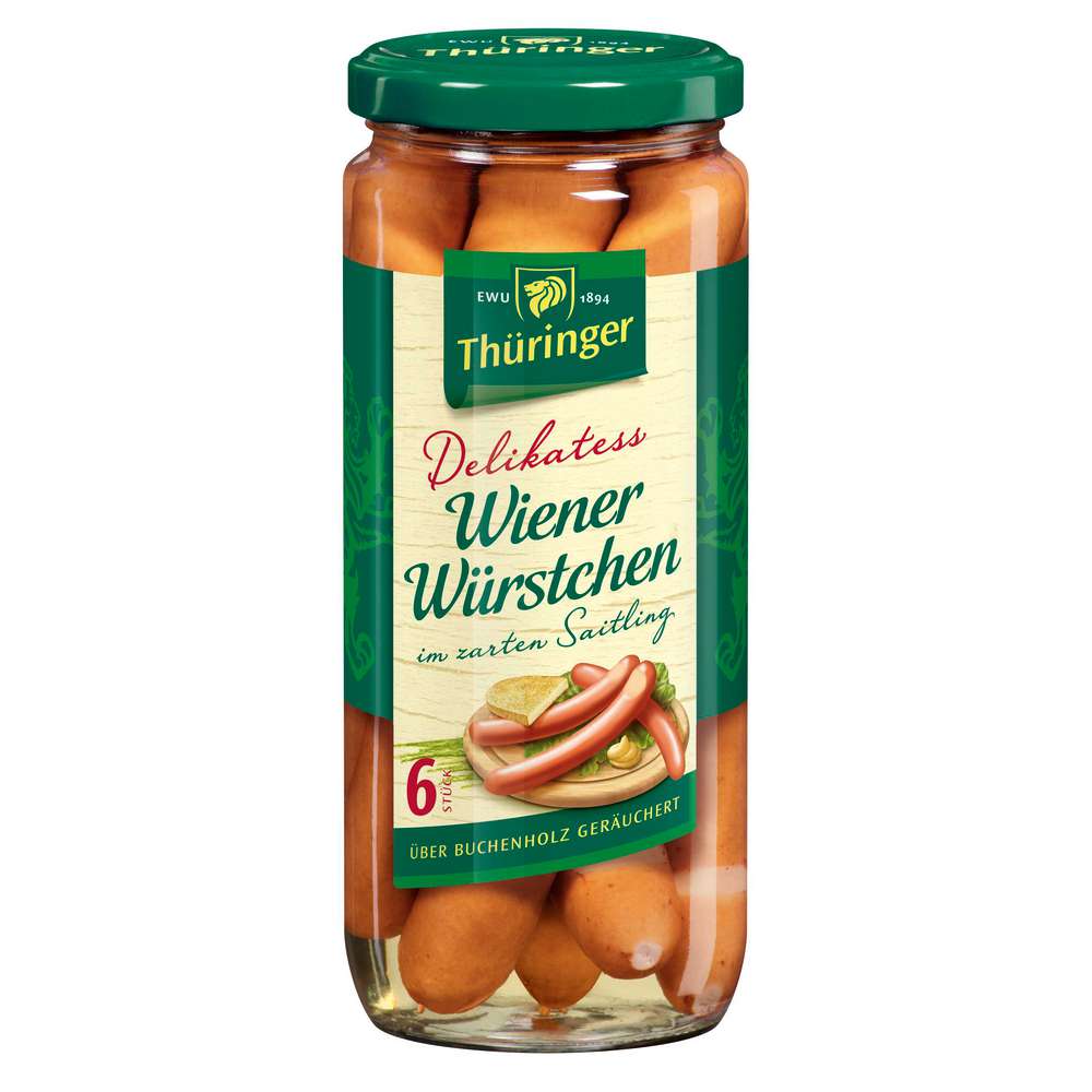 Produktabbildung EWU Thüringer Delikatess Wiener Würstchen
