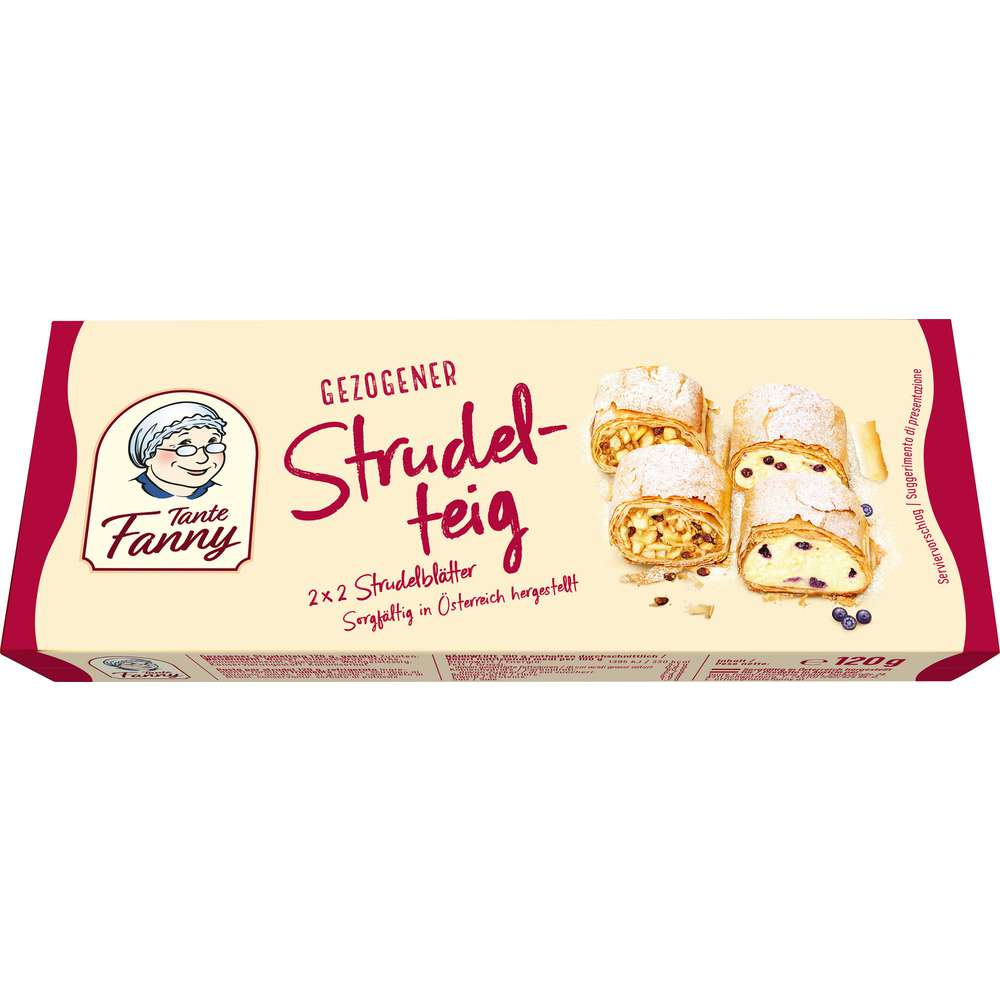 Produktabbildung Tante Fanny Strudelteig