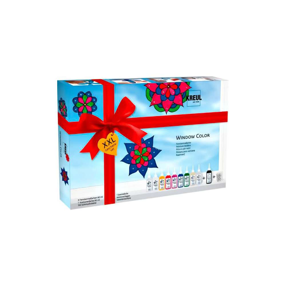 Produktabbildung Kreul Geschenk-Set Fenstermalfarben