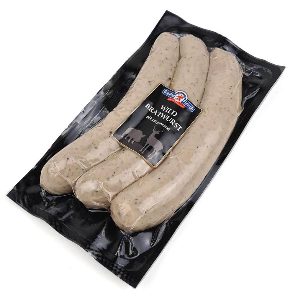 Produktabbildung Greifenfleisch Wildbratwurst