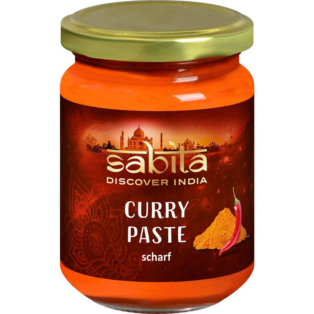 Produktabbildung Sabita Curry-Paste, scharf