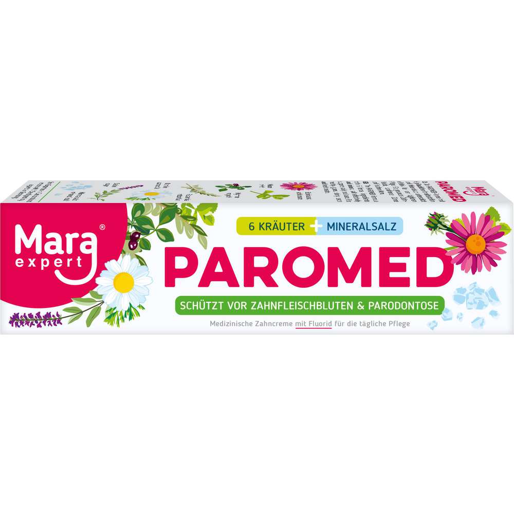 Produktabbildung Mara expert Zahncreme Paromed