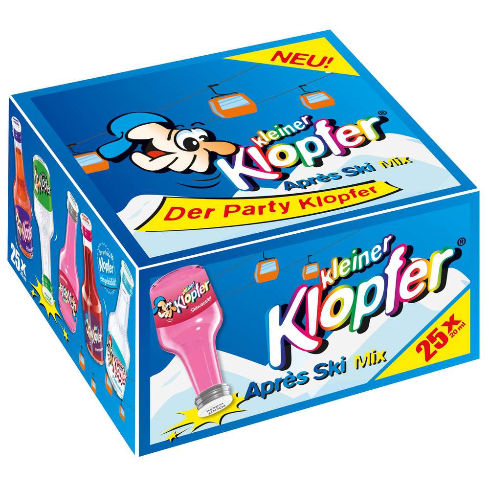 Produktabbildung Kleiner Klopfer Après Ski Mix 25 x 20 ml