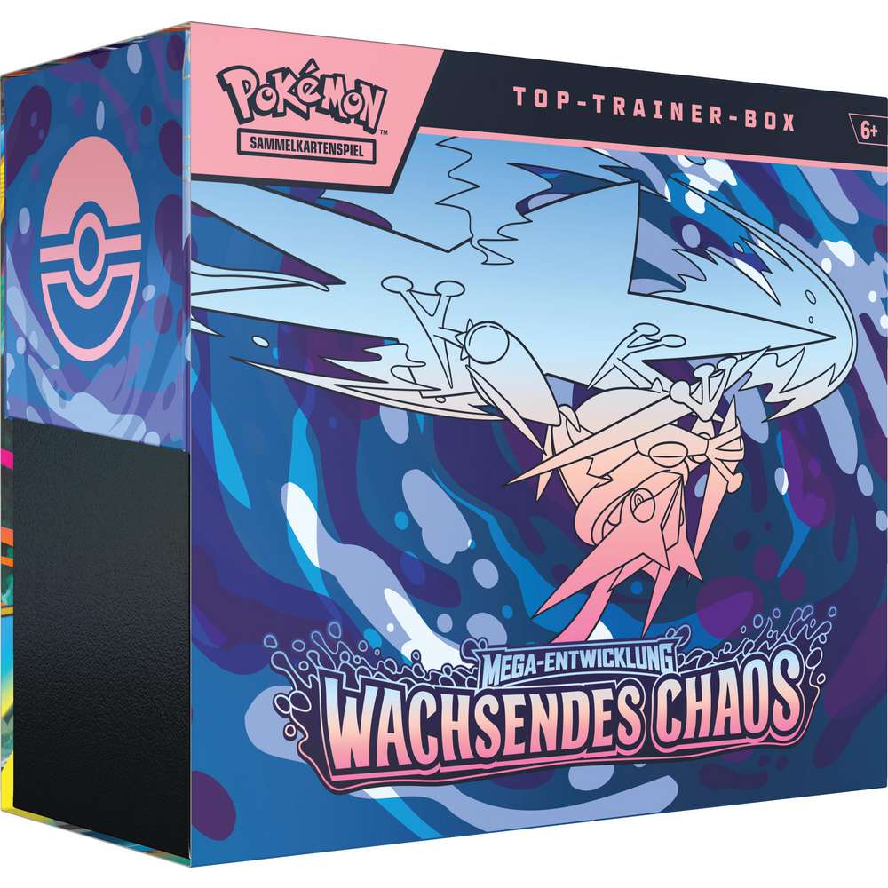 Produktabbildung Pokémon SammelkartenPKM ME04 Top-Trainer-Box