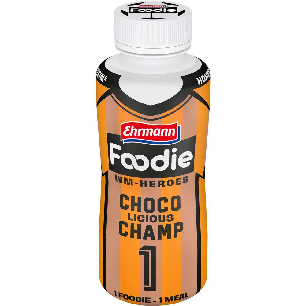 Produktabbildung Ehrmann Trinkmahlzeit Foodie, Chocolate