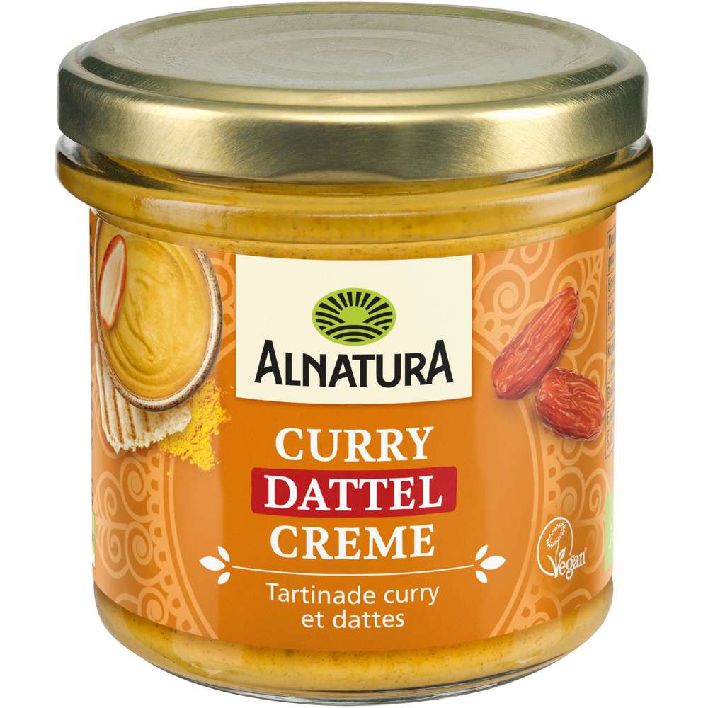 Produktabbildung Alnatura Curry Dattel Creme 