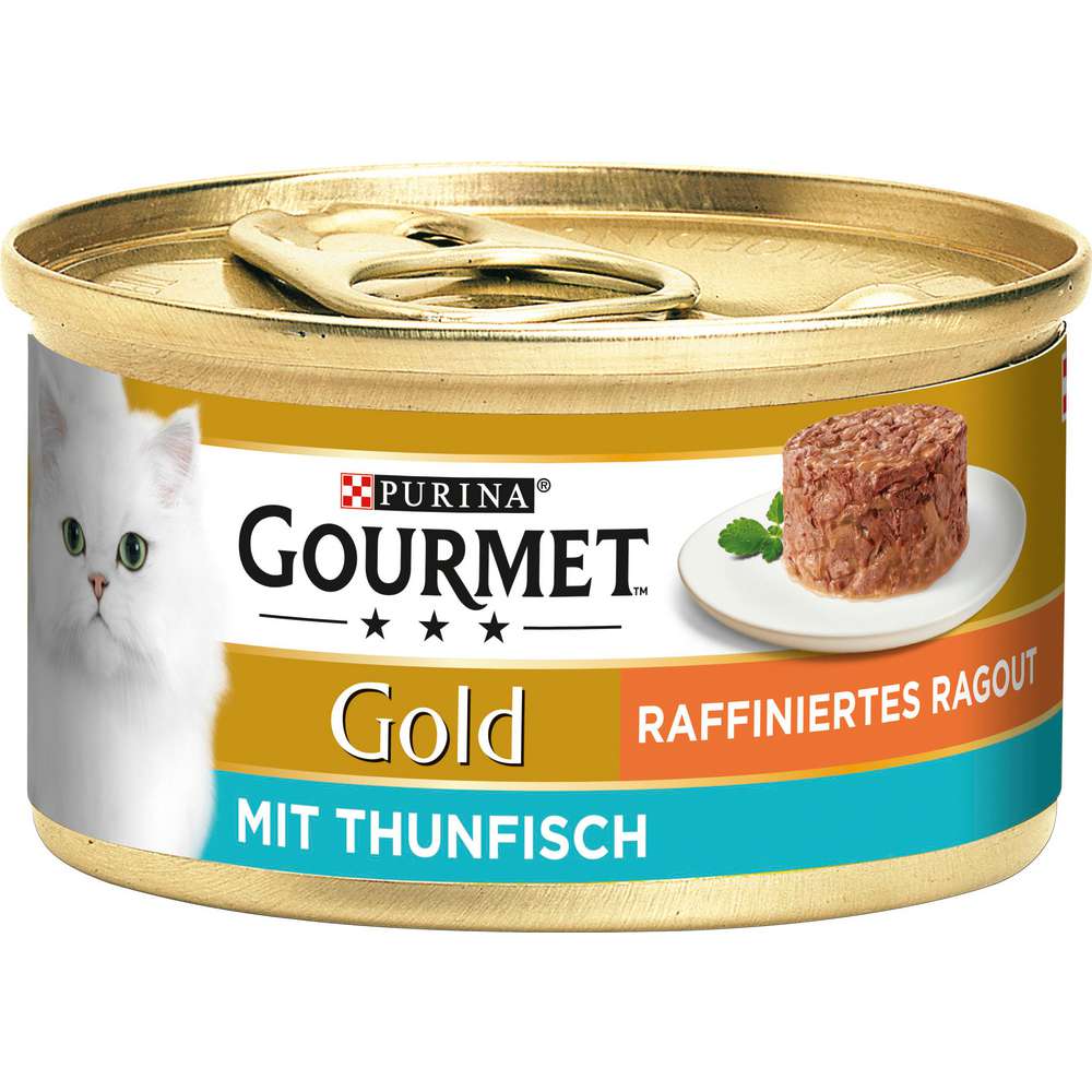 Produktabbildung Purina Katzen-Nassfutter raffiniertes Ragout mit Thunfisch