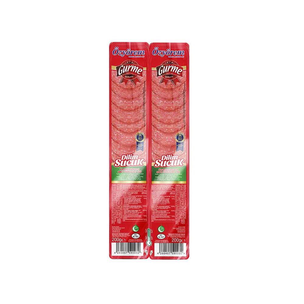 Produktabbildung Özyörem Knoblauchwurst Sucuk