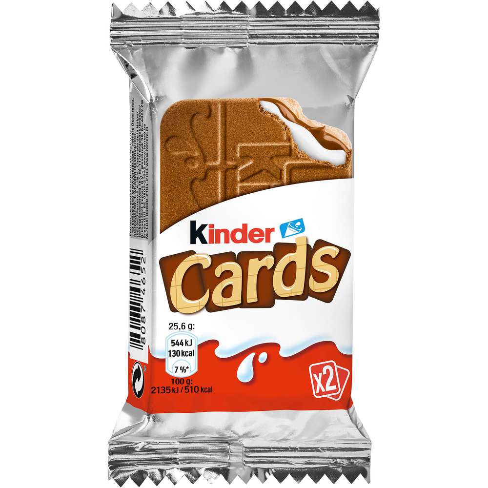 Produktabbildung Ferrero Kinder Cards