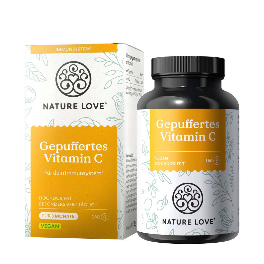 Produktabbildung Nature Love Gepuffertes Vitamin C