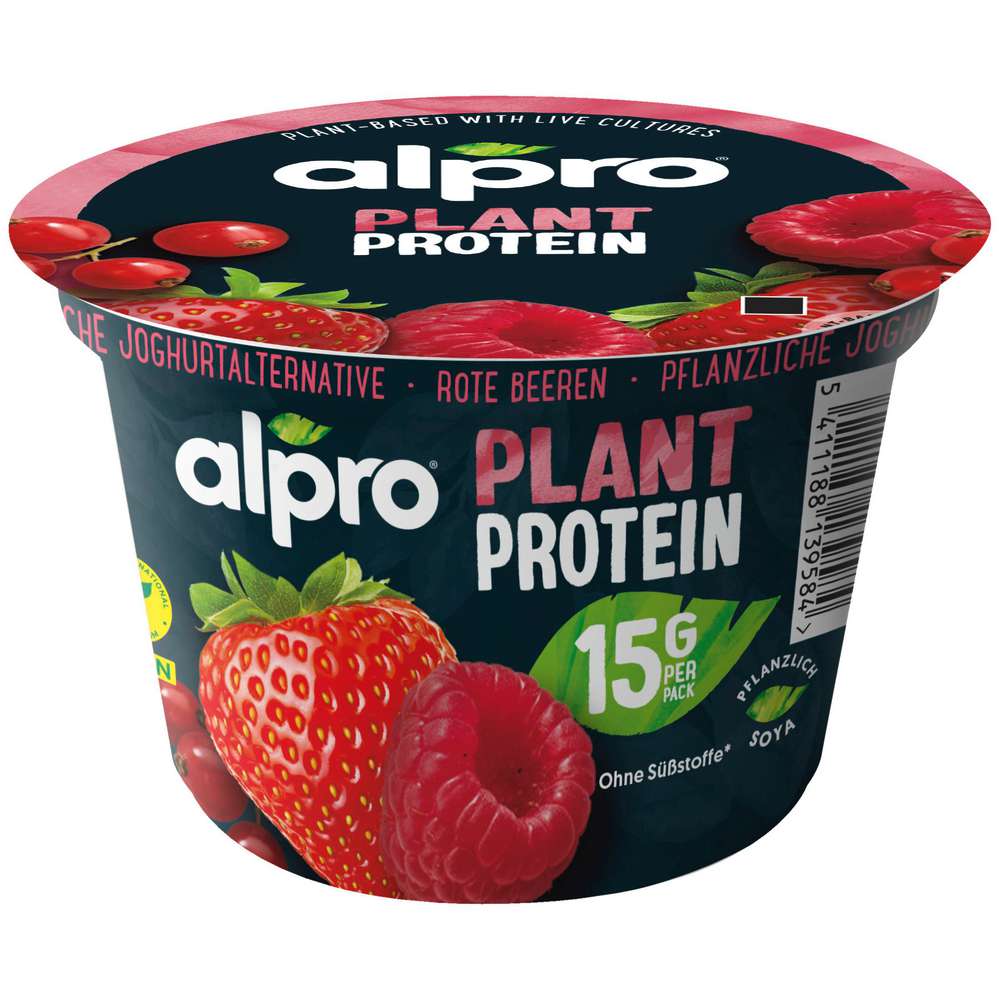Produktabbildung Alpro Joghurtalternative High Protein, Rote Beeren