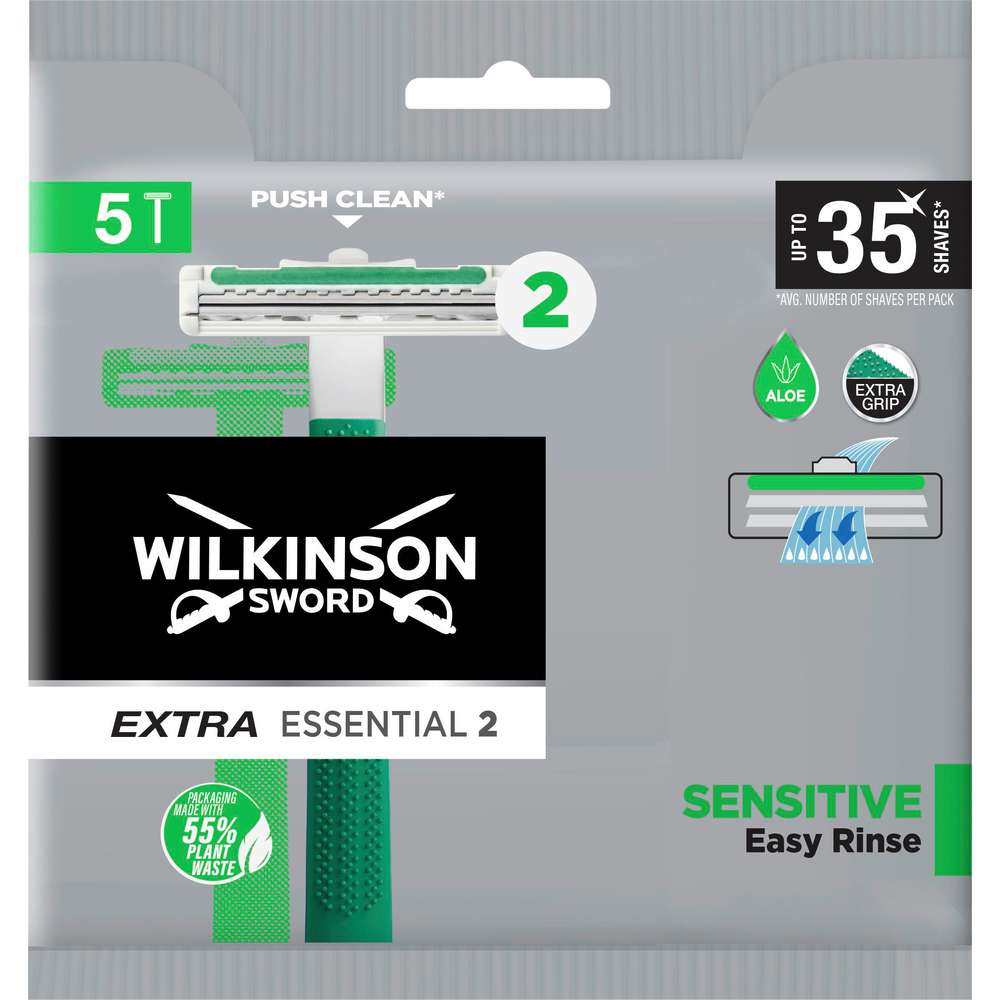 Produktabbildung Wilkinson Einwegrasierer Extra 2 Essential Sensitive Herren