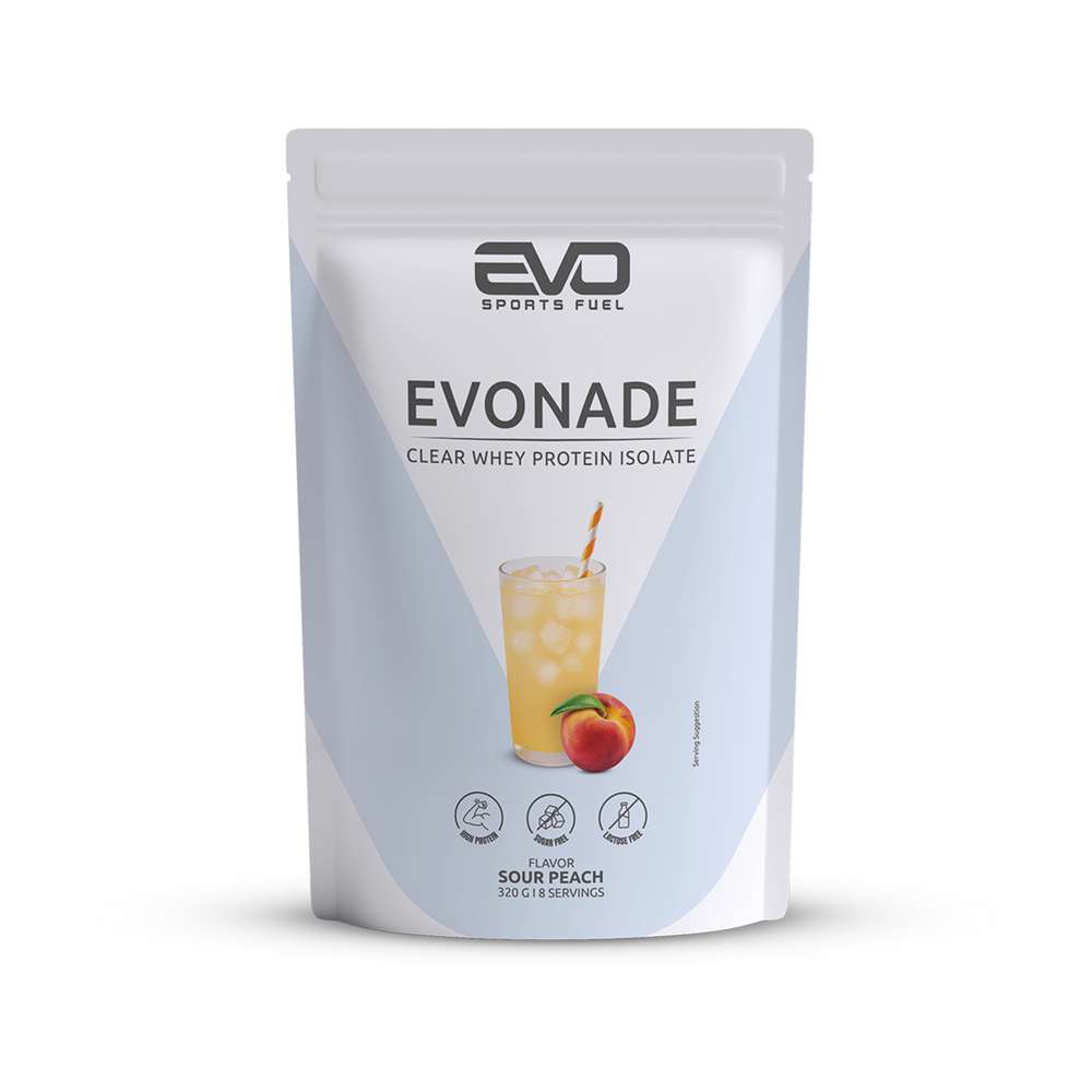 Produktabbildung  EVONADE  Clear Whey Protein Isolate Sour Peach