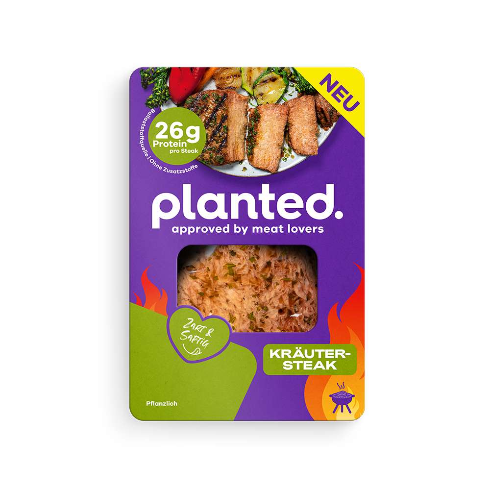 Produktabbildung Planted Pflanzliches Kräuter-Steak