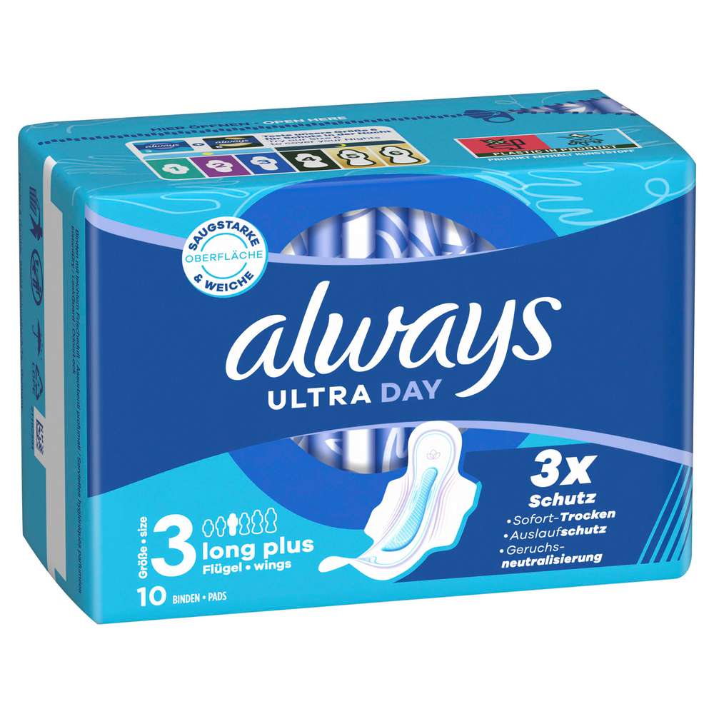 Produktabbildung Always Ultra Day Binden Long