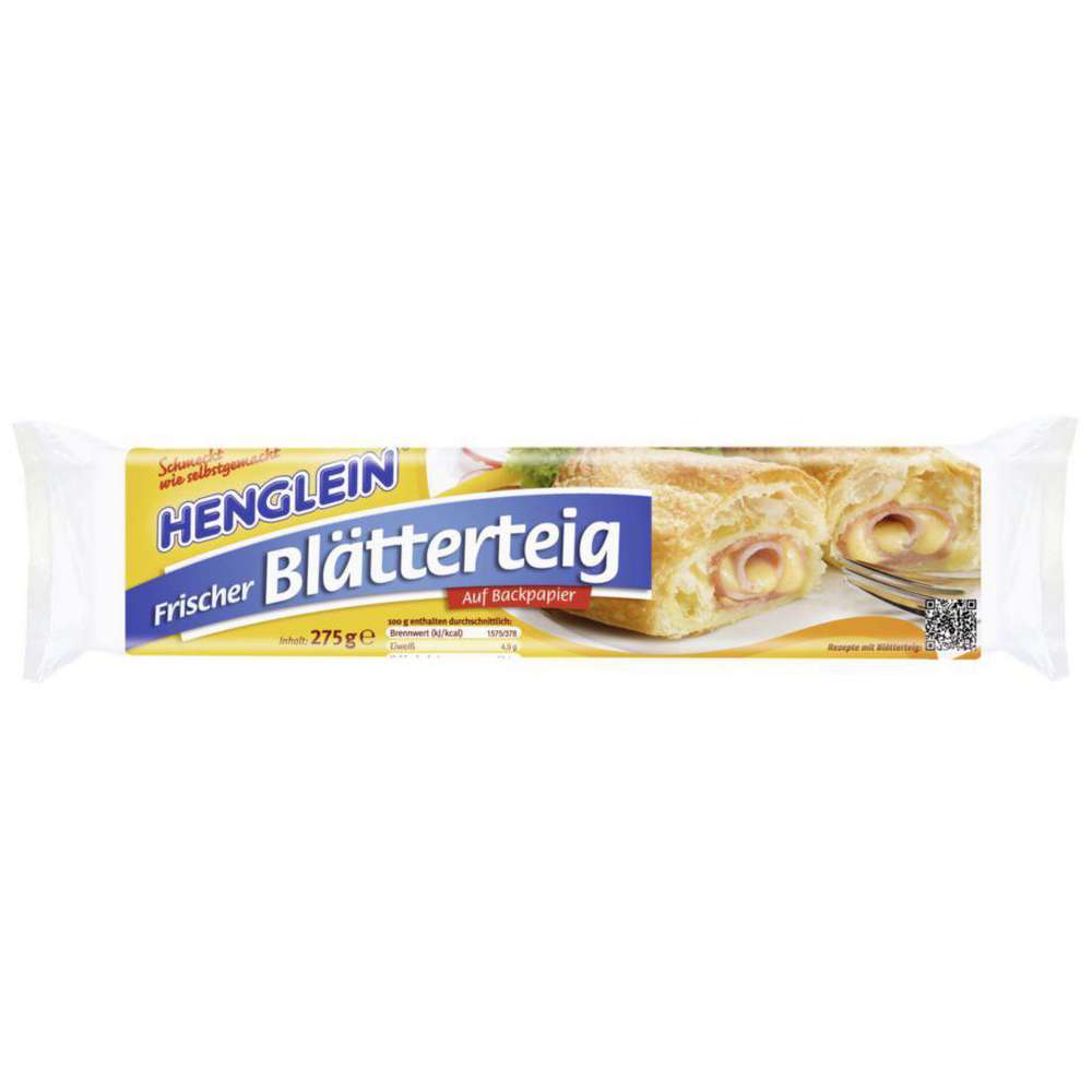 Produktabbildung Henglein Blätterteig