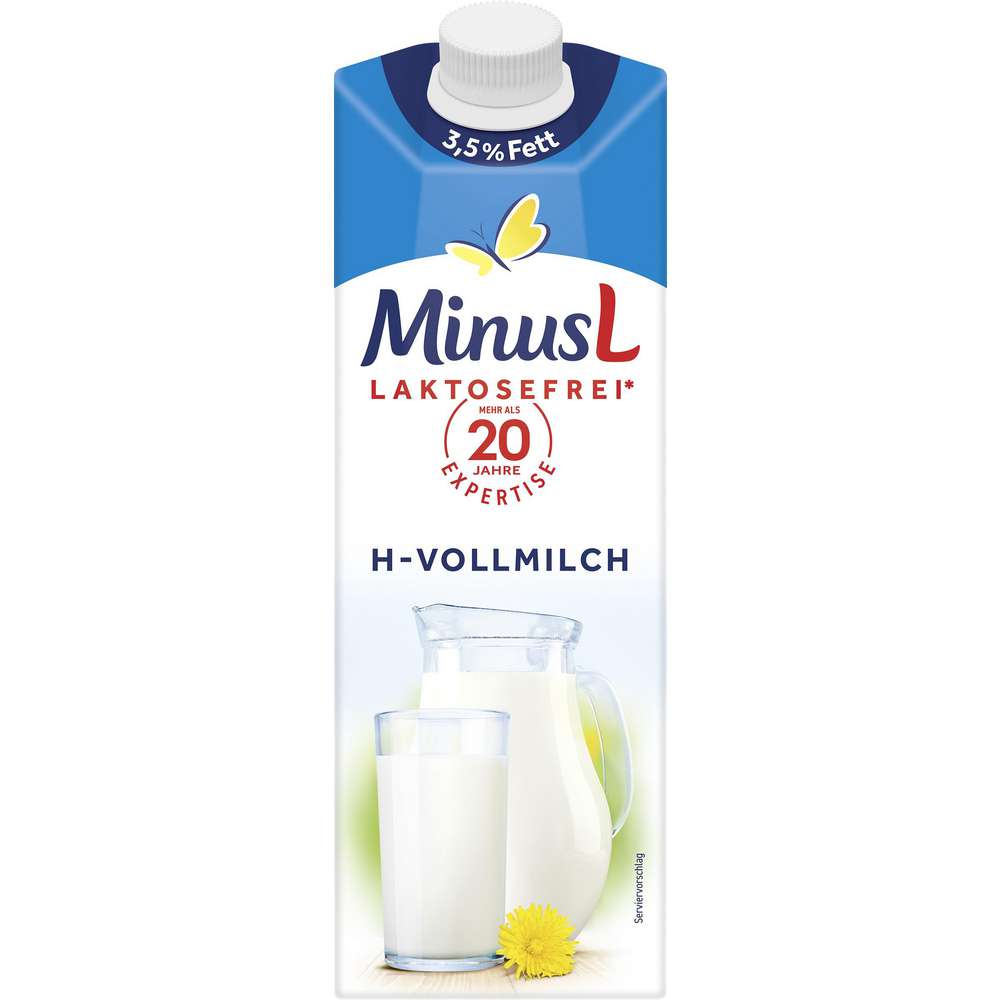 Produktabbildung Minus L H-Milch 3,5% Fett