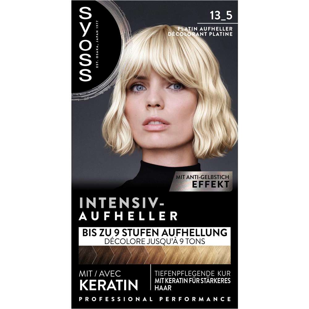 Produktabbildung Syoss Intensiv Aufheller 13_5 Platin