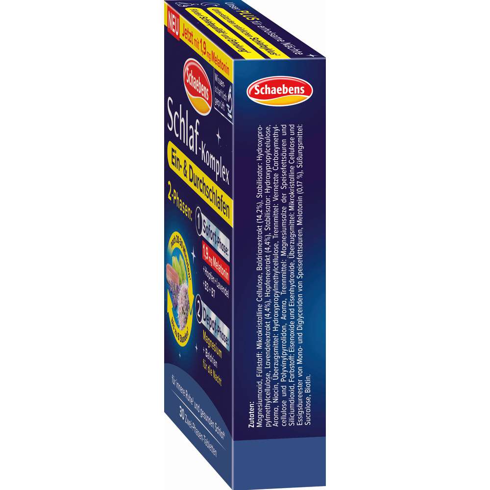Produktabbildung Schaebens Schlaf-Komplex Tabletten